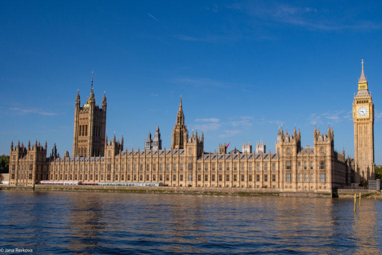 The Palace of Westminster from Southbank